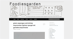 Desktop Screenshot of foodiesgarden.net